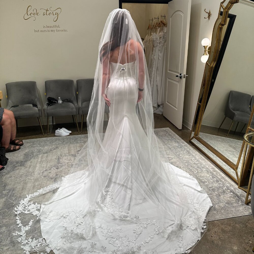 Magnolia Wedding Gown by Pilar Aleece - Picture 2 of 10